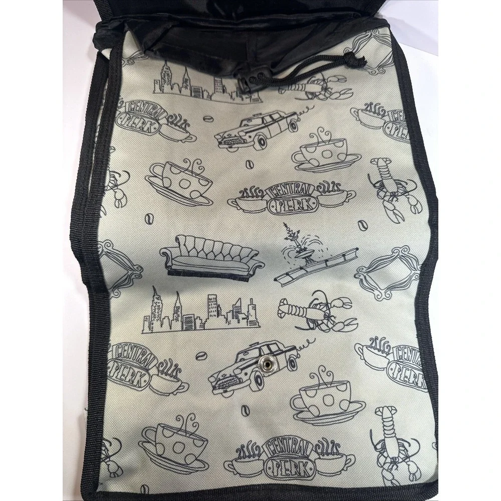 CultureFly✨ FRIENDS✨ Central Perk Foldable Backpack✨ TV Show 17